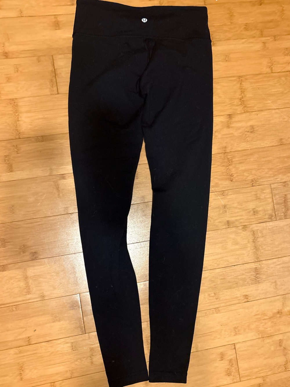 Lululemon lowrise leggings sz small black